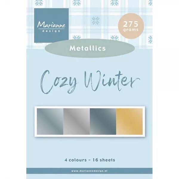 Paper set A5 - Cozy Winter - Metallics
