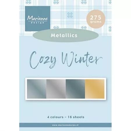 Paper set A5 - Cozy Winter - Metallics