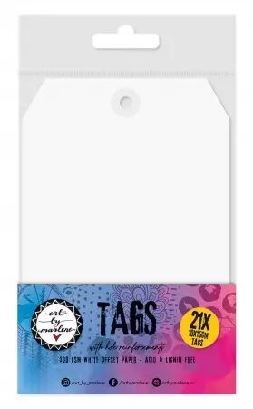 Paper tags avec illets - Signature Collection nr.08 - A6