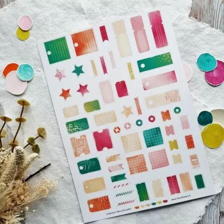 Papeterie cr&eacute;ative - Mon p\'tit jardin - Chou and Flowers