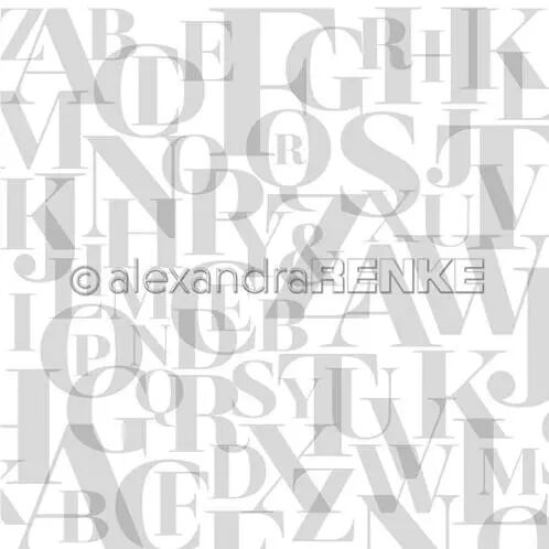 Papier - A round affair - ABC light grey