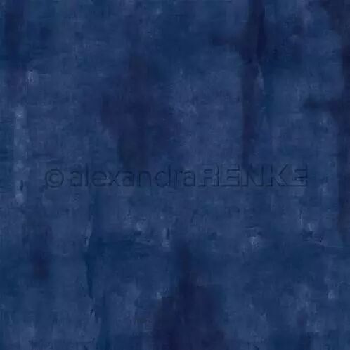Papier - Artist flowers - Calm midnight blue