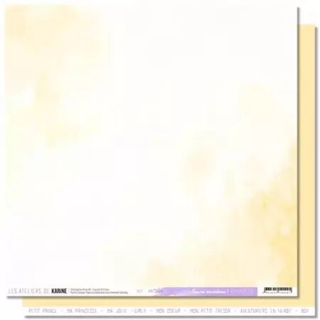 Papier - Back to Basics - Rainbow - Jaune