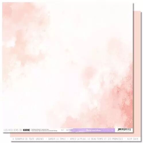 Papier - Back to Basics - Rainbow - P�che
