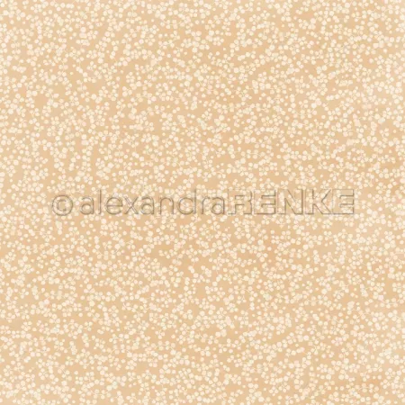 Papier - Baies sur beige pr&eacute;f&eacute;r&eacute;