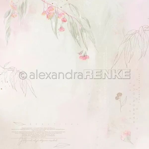 Papier - Beaut� d\'eucalyptus