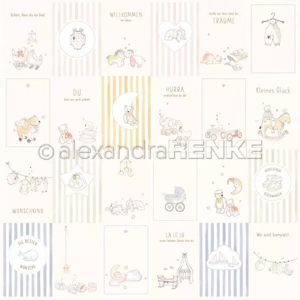 Papier - Cartes b�b� - Alexandra Renke