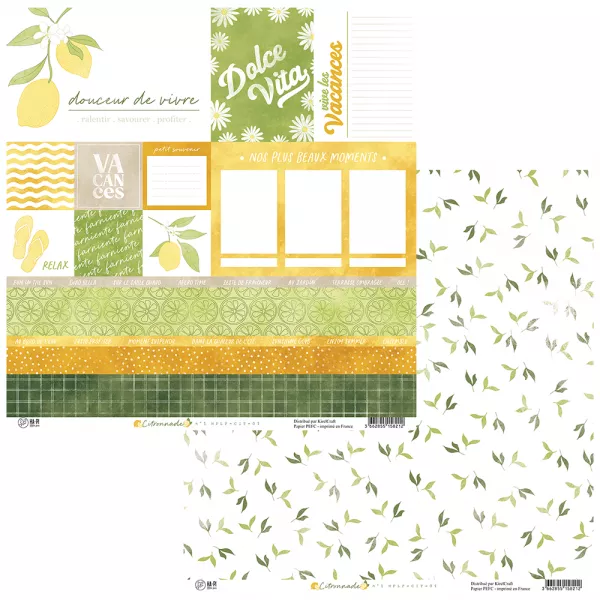 Papier - Citronnade - 01 - Ha.Pi Little Fox