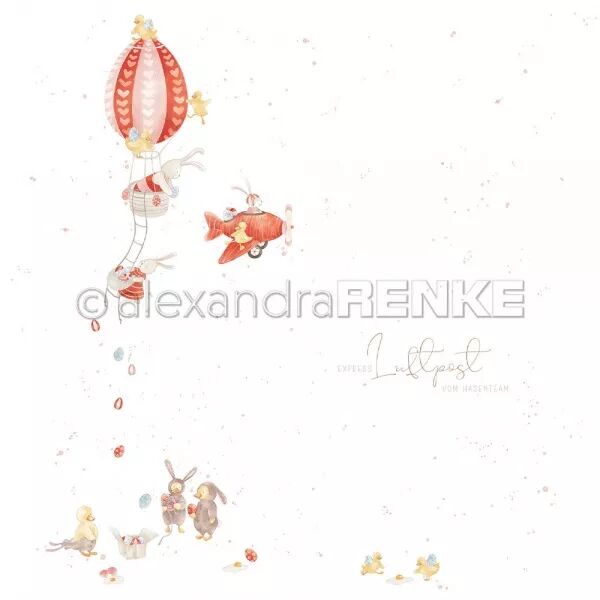 Papier - courrier a�rien - Alexandra Renke