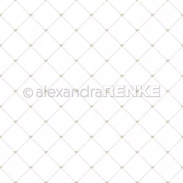 Papier - Croisillons et noeuds - Alexandra Renke