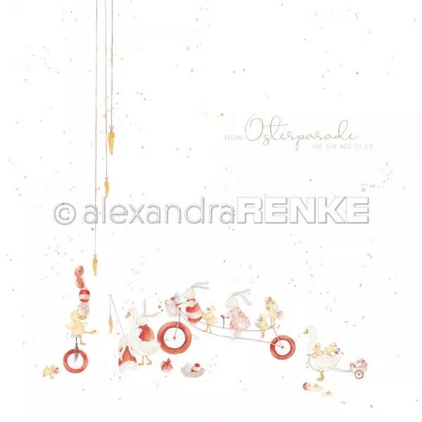 Papier - D�fil� de P�ques - Alexandra Renke