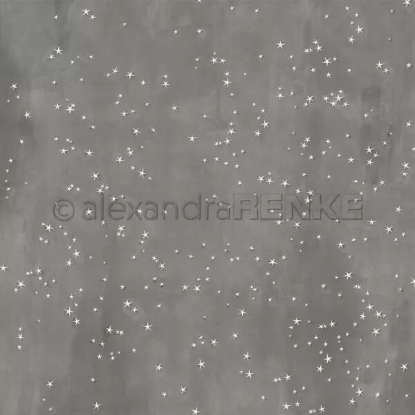 Papier - F�tes - �toile magique gris - Alexandra Renke