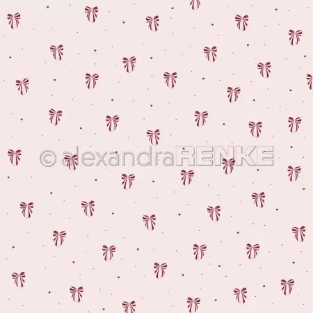 Papier - Fêtes - Noeuds sur rose - Alexandra Renke