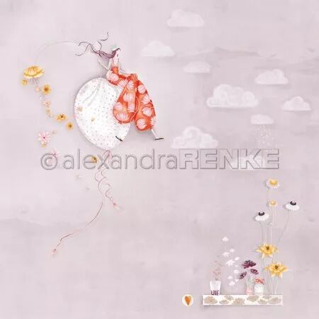 Papier - Figurines de Lisa - Balade en montgolfière enchantée - Alexandra Renke