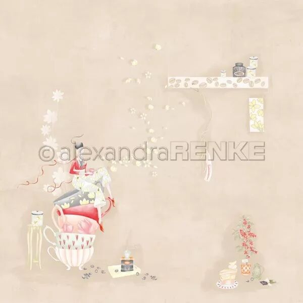Papier - Figurines de Lisa - Coffee Time - Alexandra Renke