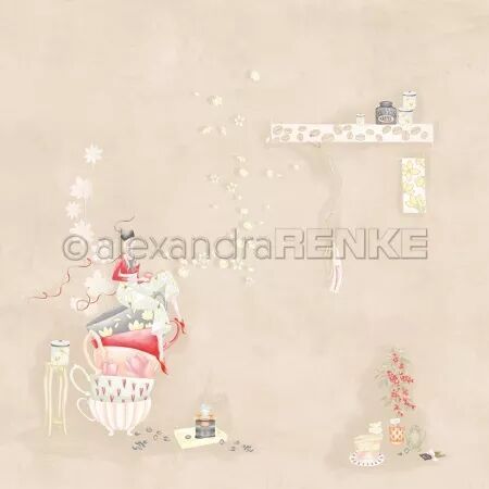 Papier - Figurines de Lisa - Coffee Time - Alexandra Renke