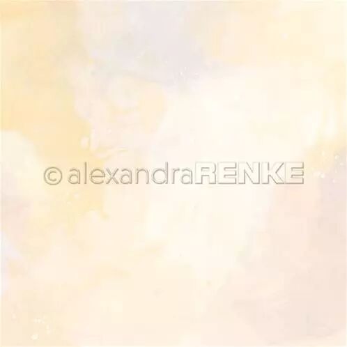 Papier - Fruit Blossom - Watercolor wonder yellow-gray