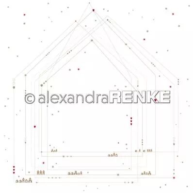 Papier - Geometric Christmas - Big house