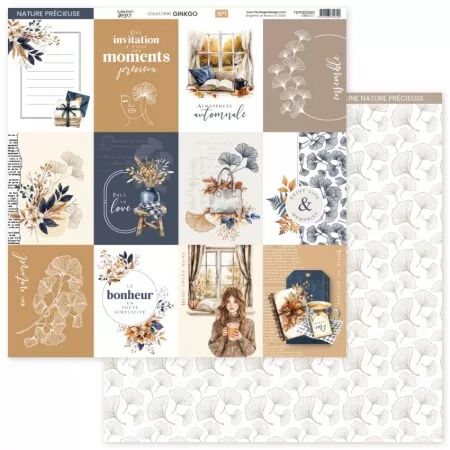 Papier - Ginkgo - Nature Précieuse - Florilèges Design