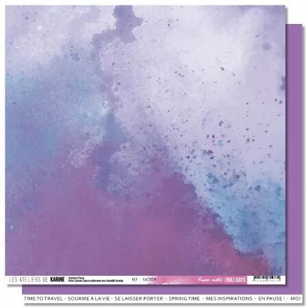 Papier - Holi Days - Fusion violet