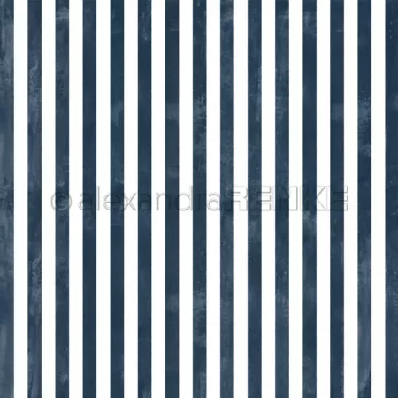 Papier - Larges bandes aquarelle bleu premium