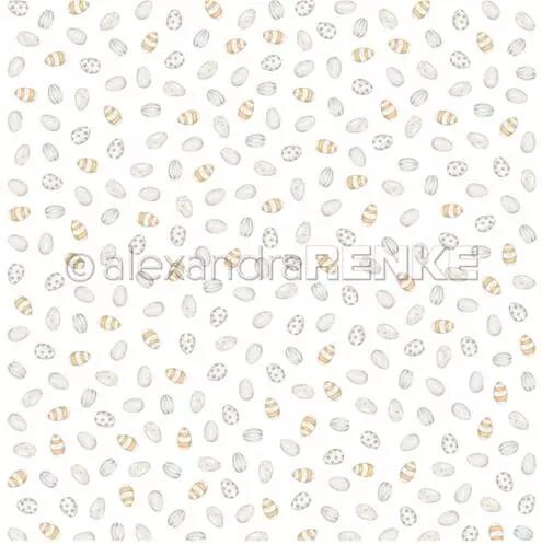 Papier - Many colorful eggs