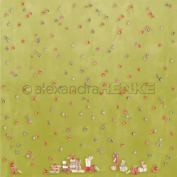 Papier - No�l de Lisa - Boules de No�l - Alexandra Renke
