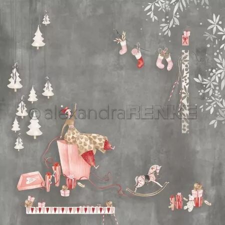 Papier - Noël de Lisa - Lisa et ses cadeaux - Alexandra Renke