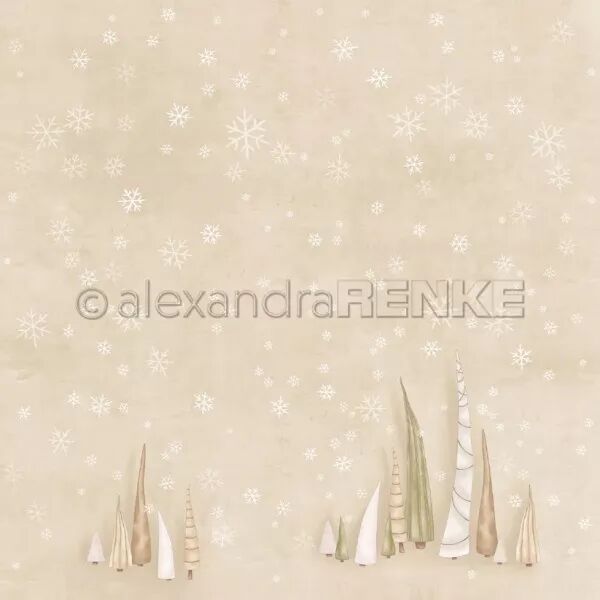 Papier - No�l de Lisa - Magie de la for�t d\'hiver - Alexandra Renke
