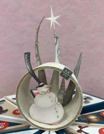 Papier - Noël de Lisa - Plaisirs de la neige - Alexandra Renke