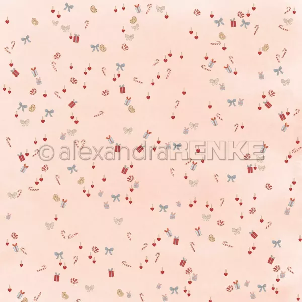 Papier - P�le-m�le de d�corations de sapin