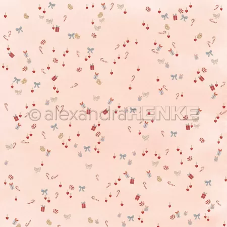 Papier - P&ecirc;le-m&ecirc;le de d&eacute;corations de sapin