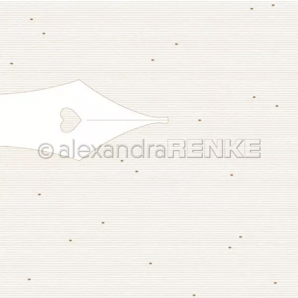 Papier - Pure Diary - Plume sur lignes dor�es
