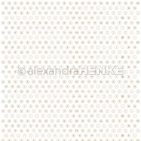 Papier - Pure Diary - Typewriter gold