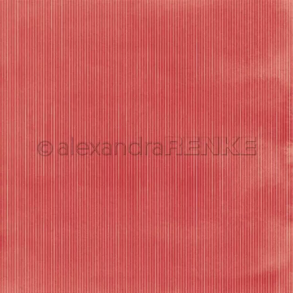 Papier - Rayures claires d�licates sur rouge premium