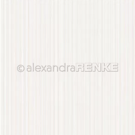 Papier - Rayures d&eacute;licates beige gris