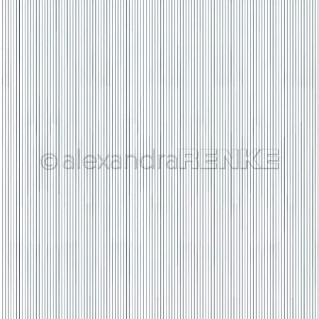 Papier - Rayures d&eacute;licates bleu premium