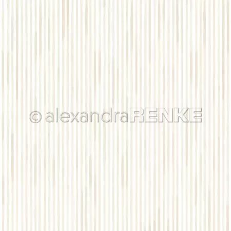 Papier - Rayures Gris chaud - Alexandra Renke
