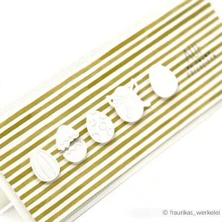 Papier - Rayures vertes chartreuse - Alexandra Renke