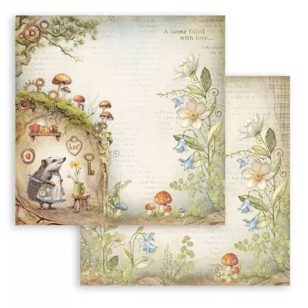 Papier - Romantic Collection - Hidden Grove - 30x30 cm - Stampéria