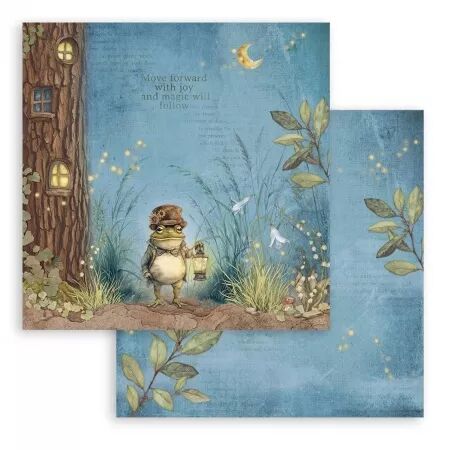 Papier - Romantic Collection - Hidden Grove - 30x30 cm - Stampéria