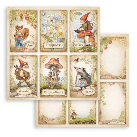 Papier - Romantic Collection - Hidden Grove - 30x30 cm - Stampéria