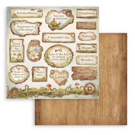 Papier - Romantic Collection - Hidden Grove - 30x30 cm - Stampéria