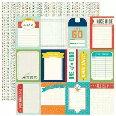 Papier - Scoot - Journaling cards