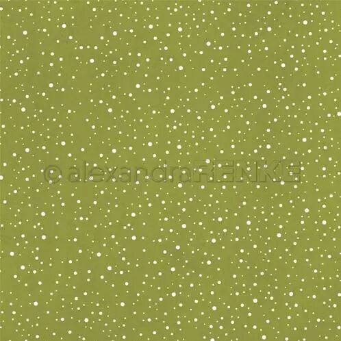 Papier - Snow flurry luminous green