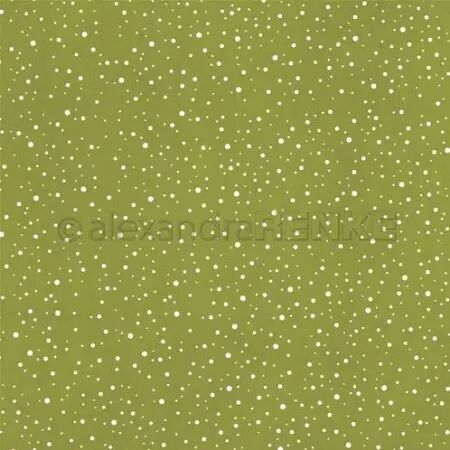 Papier - Snow flurry luminous green