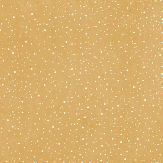 Papier - Snow flurry mustard yellow