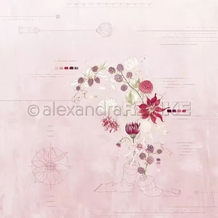 Papier - Splendeur créative - Bouquet de baies  - Alexandra Renke