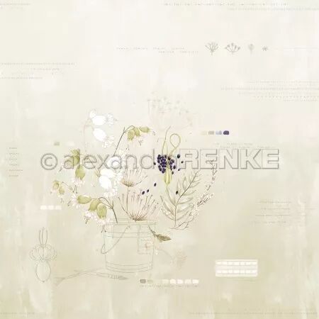 Papier - Splendeur créative - Bouquet de graminées -  Alexandra Renke