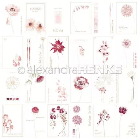Papier - Splendeur créative - Cartes tons de baies  - Alexandra Renke